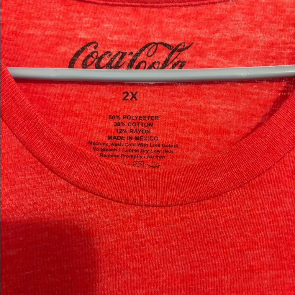 Coca Cola Red Short-Sleeve Logo Tee - Picture 2 of 3